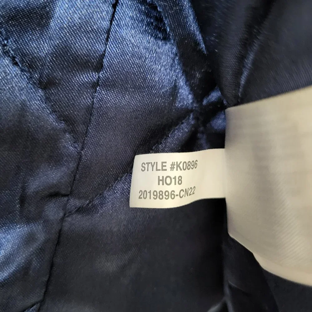 J.Crew Coat Womens 0 Lodge Italian Wool Camel Heather Acorn Zip Up Coat #K0896 - Picture 10 of 16